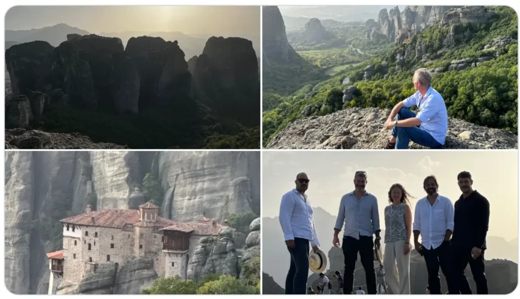 Jordan Peterson Exploring ancient Orthodox Christian sites in Greece